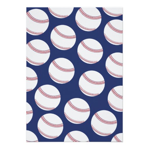 It's a Baby Boy Baseball Baby Shower Personalized Announcement
