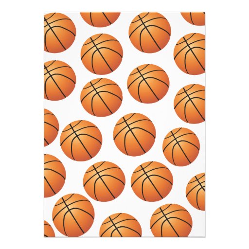 It's a Baby Boy Basketball Baby Shower Invitations