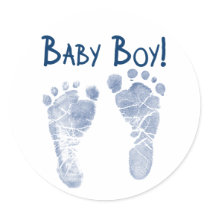 It's a baby boy! stickers