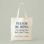 It's a bag and it's a warning sign