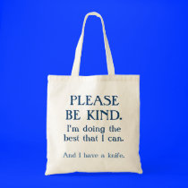 It's a bag and it's a warning sign