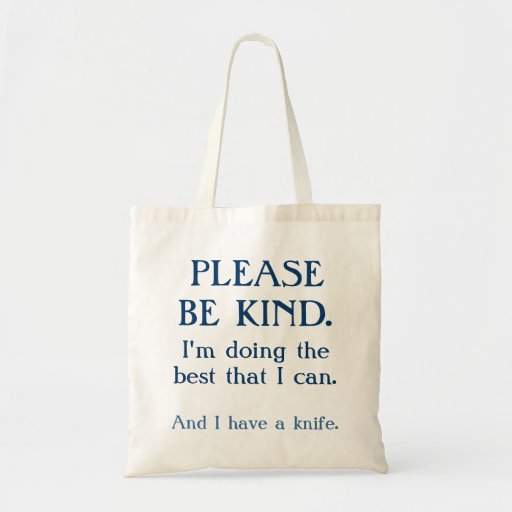 It's a bag and it's a warning sign