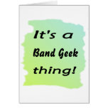 It's a band geek thing cards