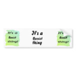 It's a bassist thing bumper sticker