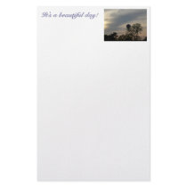 It's a beautiful day! stationery paper