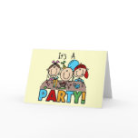 It's a Birthday Party T-shirts and Gifts Greeting Cards