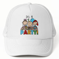 It's a Birthday Party T-shirts and Gifts hats