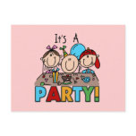 It's a Birthday Party T-shirts and Gifts Post Card