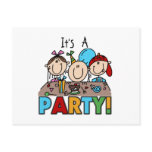 It's a Birthday Party T-shirts and Gifts Post Cards