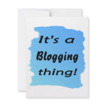 It's a blogging thing! custom invites