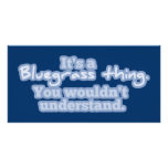 It's a Bluegrass Thing Custom Photo Card