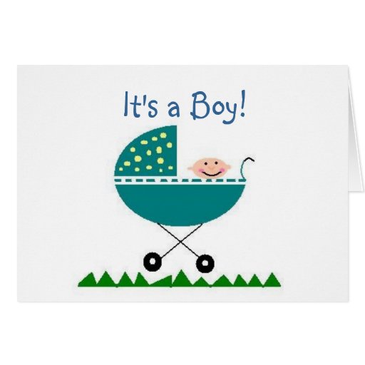 it s a boy announcement cards