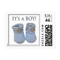 It's a boy announcement postage
