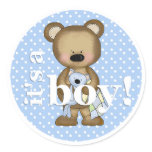 It's a Boy Baby Bear  Sticker