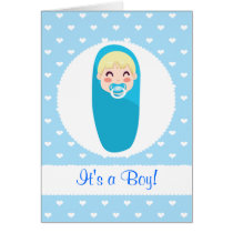 It's a Boy Baby Boy Design cards