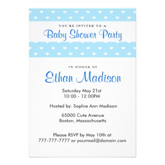 It's a Boy Baby Boy Design Personalized Announcement