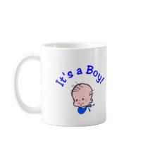 The MUSEUM Artist Series It's A Boy (Baby Face) mugs