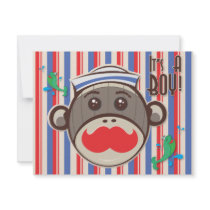 It's A Boy Baby Shower Invitation