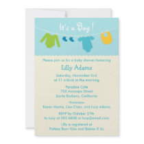 It's A Boy Baby Shower Invitation by berryberrysweet It's A Boy Baby Shower Invitation