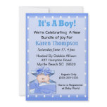 It's a Boy  Baby Shower  Invitation