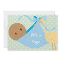 It's A Boy Baby Shower Invite invitation