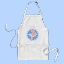 It's a Boy! Baby With Bottle aprons