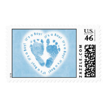 It's a Boy! Birth Announcement Postage