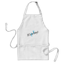 It's A Boy (Blue Feet) Aprons