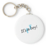 It's A Boy (Blue Feet) Key Chain