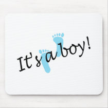 It's A Boy (Blue Feet) Use Pads
