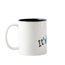 It's A Boy (Blue Feet) mugs