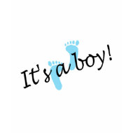 It's A Boy (Blue Feet) shirt