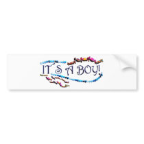 Its a Boy Bumper Stickers