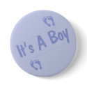 It's A Boy Button by bwmedia It's A Boy Button