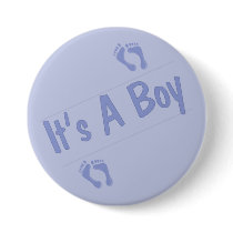 It's A Boy Button by bwmedia It's A Boy Button