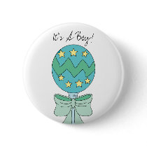 It's A Boy Button