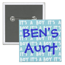 It's A Boy Button