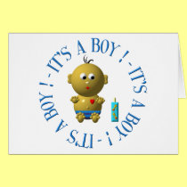It's a boy! cards