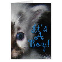 It's A Boy Card