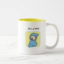 "it's a boy!" Cutietoots Keepsake Mug