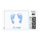 It's a boy! -footprints stamps
