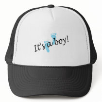Its A Boy Trucker Hat
