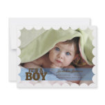 It's A Boy Custom Invite