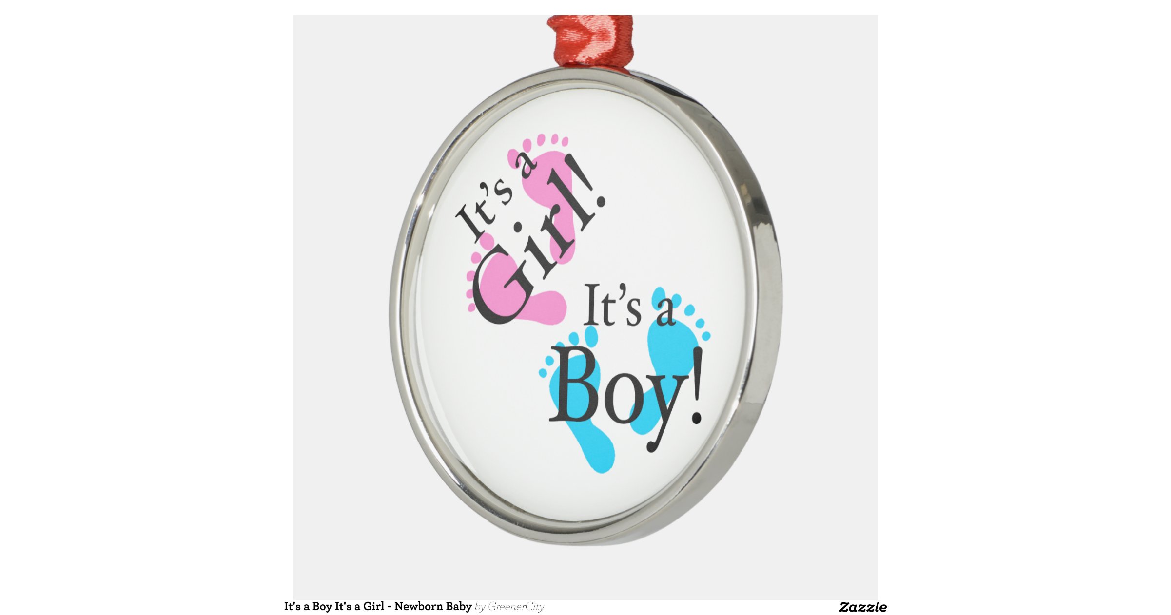 it s a boy it s a girl newborn baby round metal it s a boy it s a girl newborn baby round metal