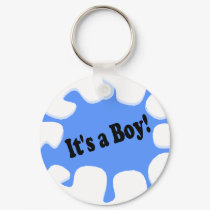 It's A Boy keychains