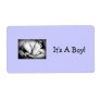 It's A Boy! Personalized Shipping Labels