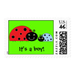 It's a Boy Ladybug Postage