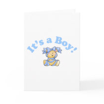 It's A Boy (Lt Blue) cards