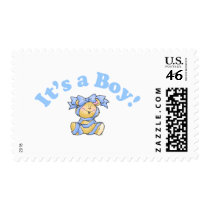 It's A Boy (Lt Blue) postage