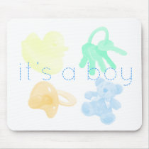 IT'S A BOY mousepads